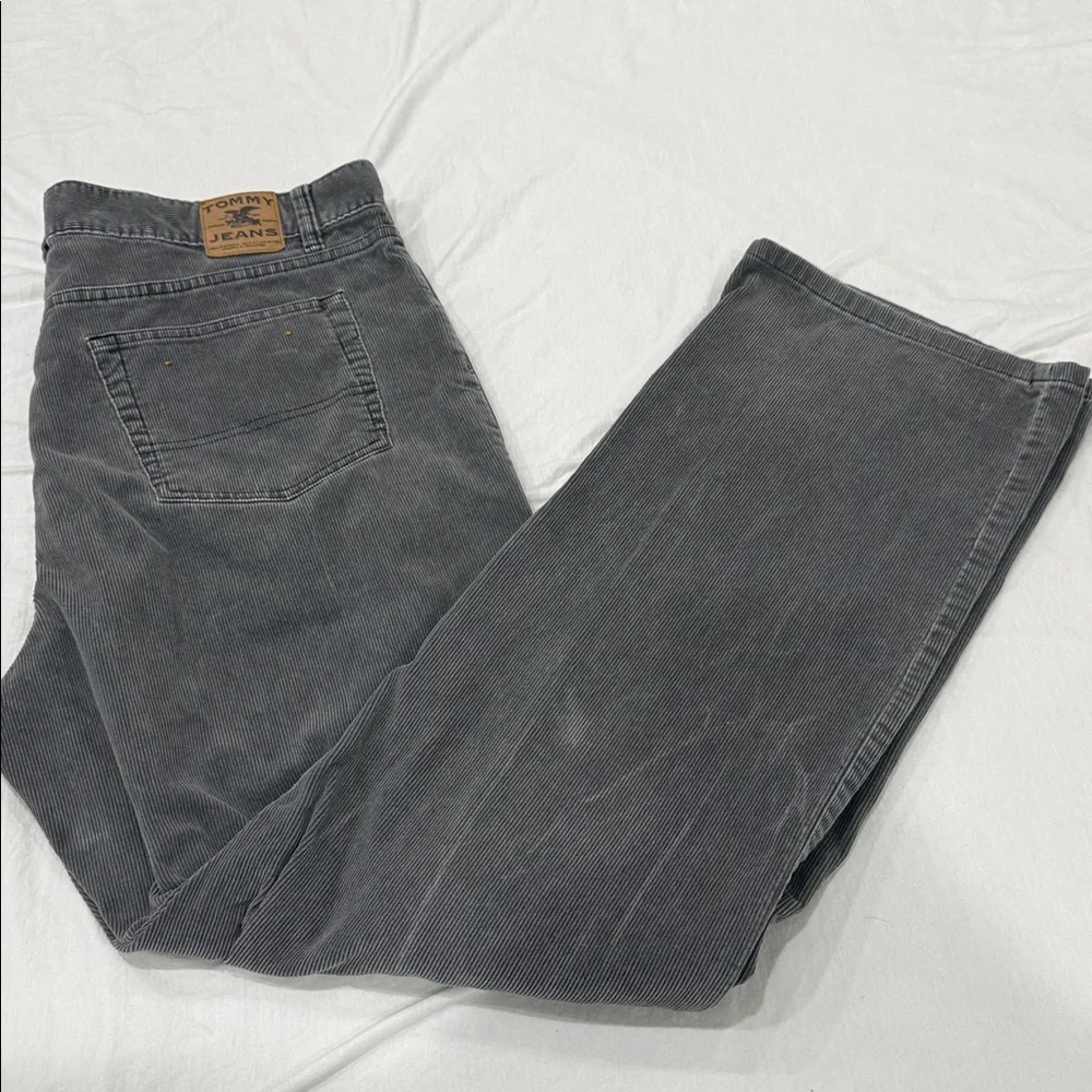 Tommy Hilfiger Gray Corduroy Pants - W38 x L32. Tommy Jeans. From 4/03